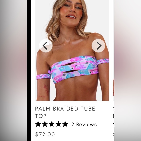 SOLD - bikini top from Australia brand Moana Bikini. NWT - Picture 1 of 5